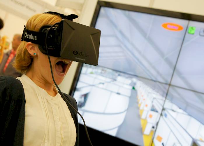 wirtualna rzeczywistość w goglach Oculus Rift