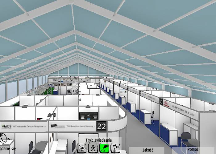 Virtual tour of the exhibition tent - MTI