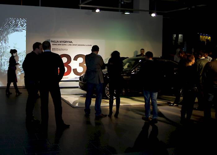 BMW - interactive wall