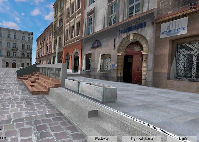 Virtual tour of the Maly Rynek in Cracow - MTI
