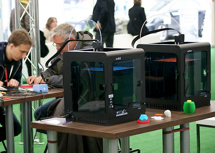 Malopolska Innovation Festival 2015 - MakerSpace with 3D printing